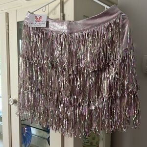 Cute skirt with sequins